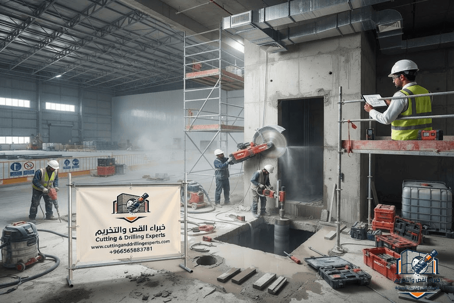  رقم قص وتخريم خرسانة في جدة | 0565883781 خصم 40% | خبراء القص والتخريم     