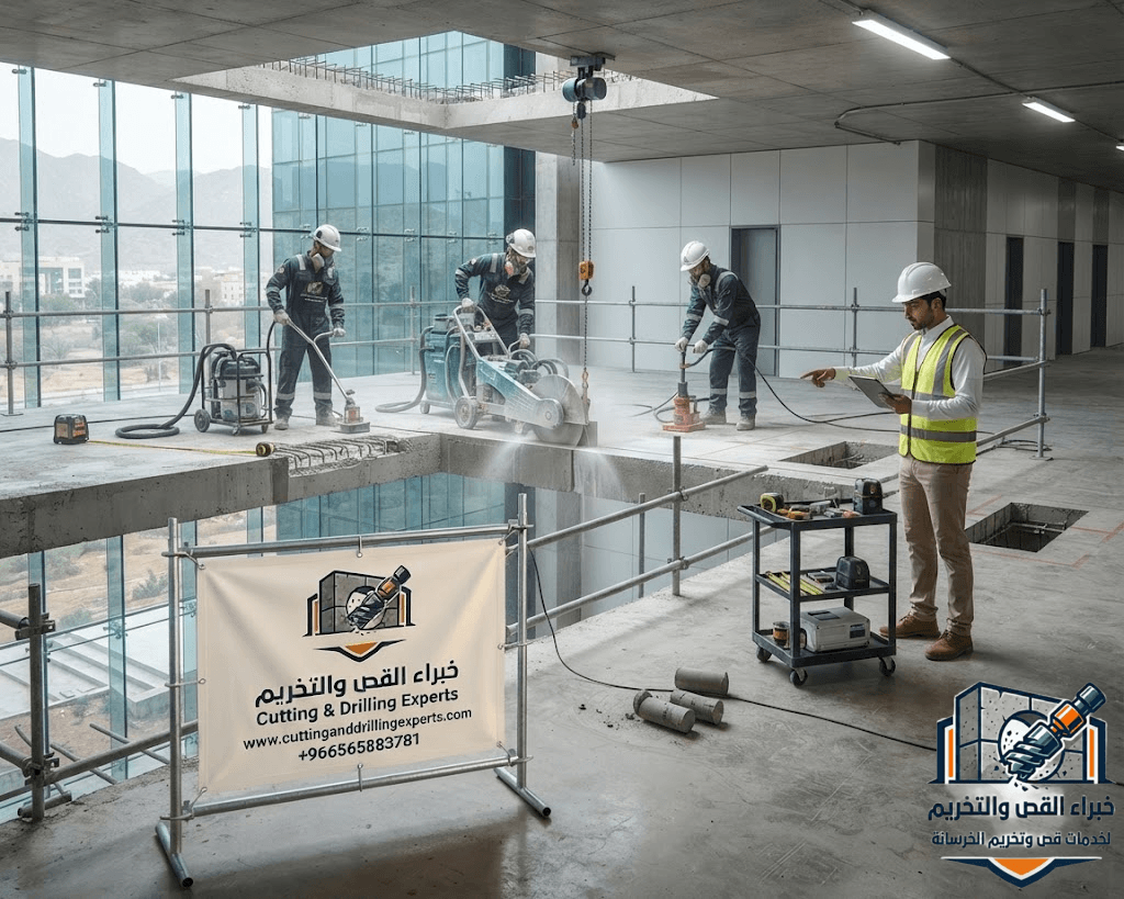   قص أسقف خرسانية حي الحوية الطائف | خصم 42% | خبراء القص والتخريم | 0565883781    
