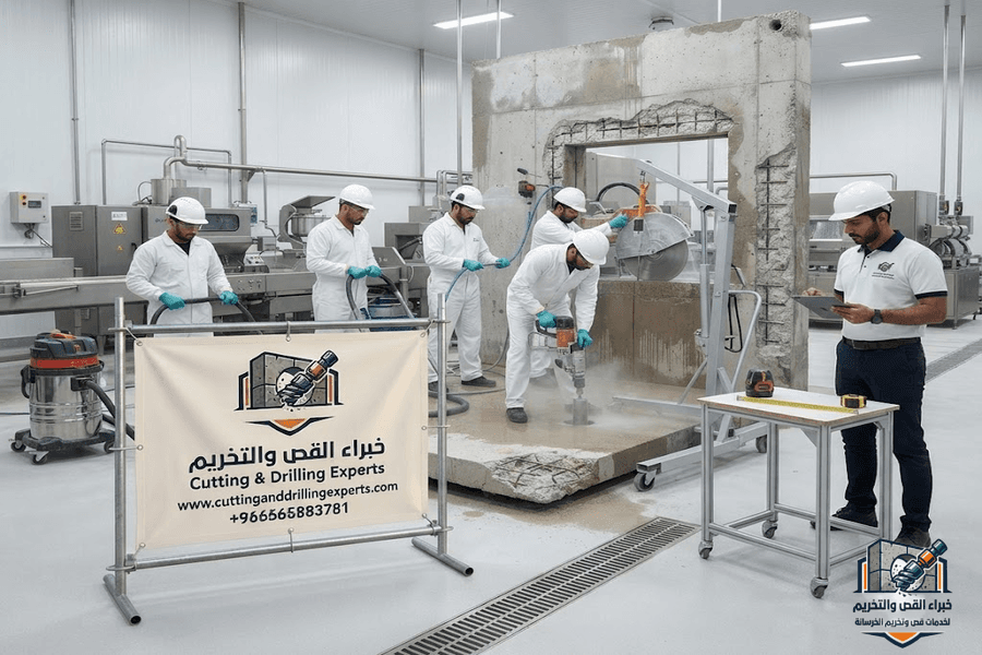  قص خرسانة للمصانع بجدة | 0565883781 خصم 45% | خبراء القص والتخريم     