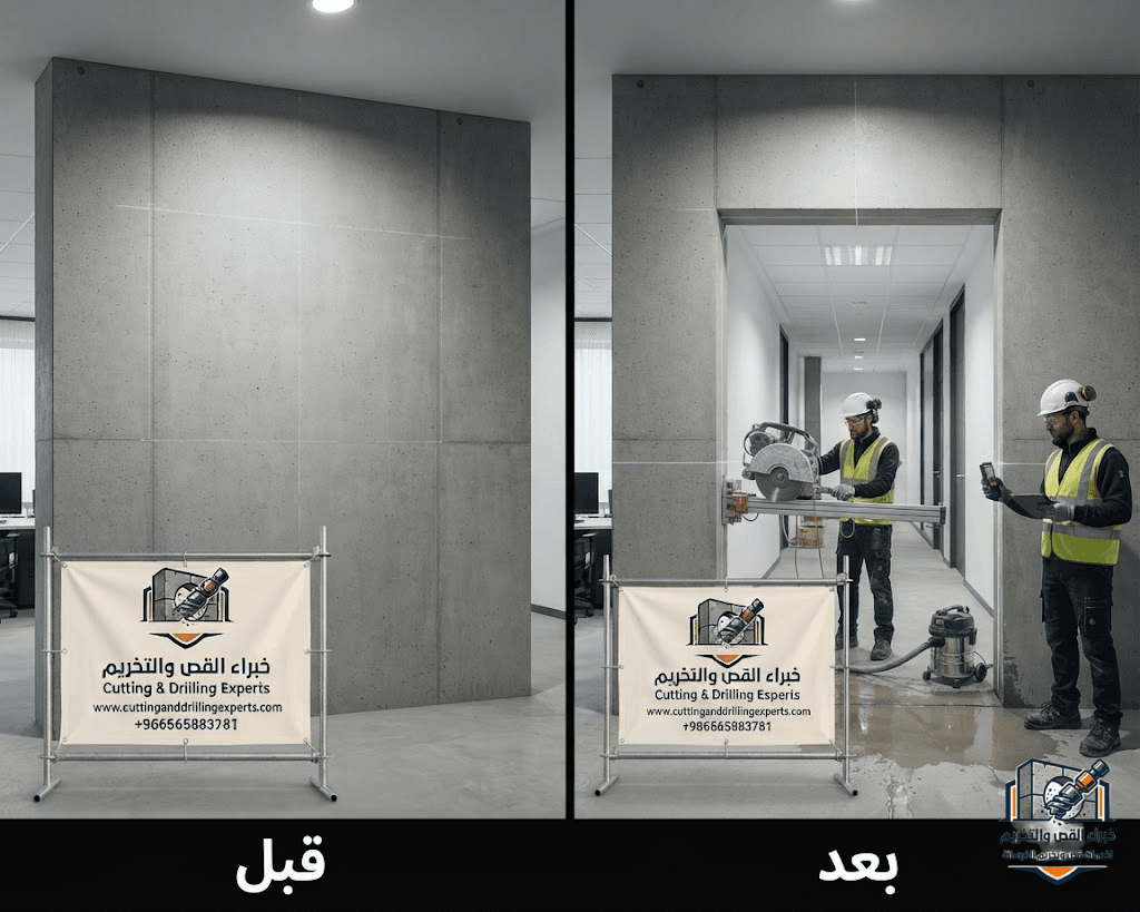  قص جدران بالليزر برابغ | مقاول قص جدران خرسانية | خصم 46% | خبراء القص والتخريم | 0565883781    
