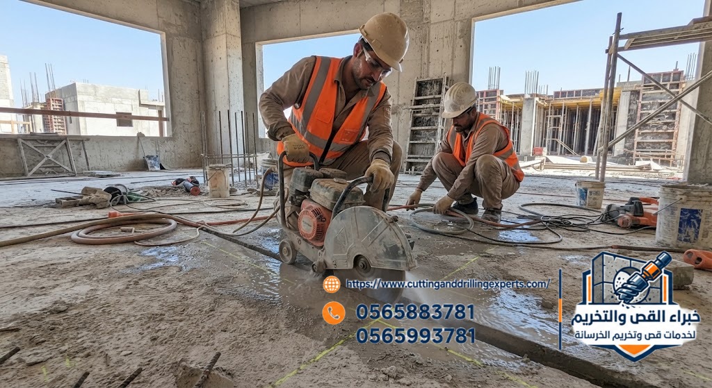 قص الخرسانة بالقنفذة