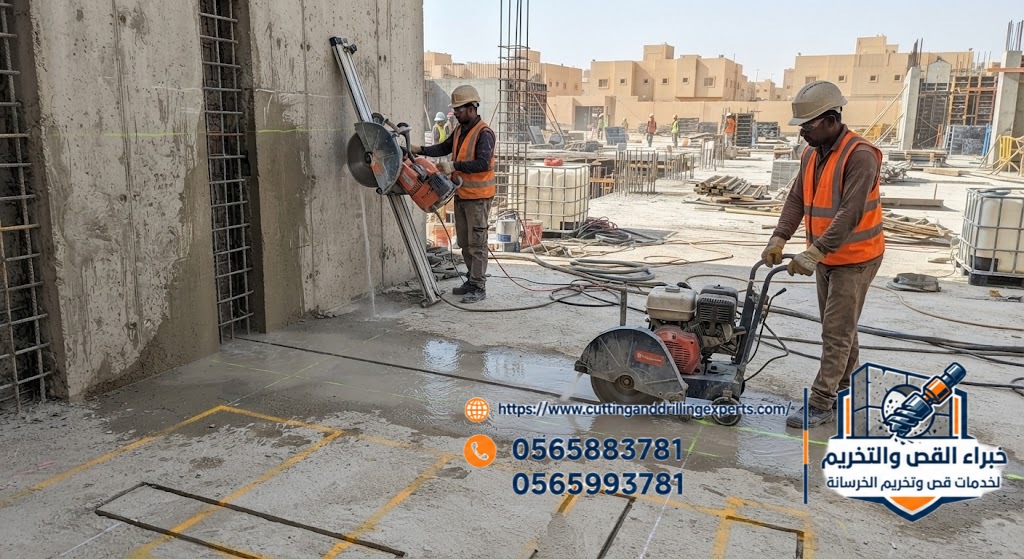 قص خرسانة مسلحة بالقنفذة